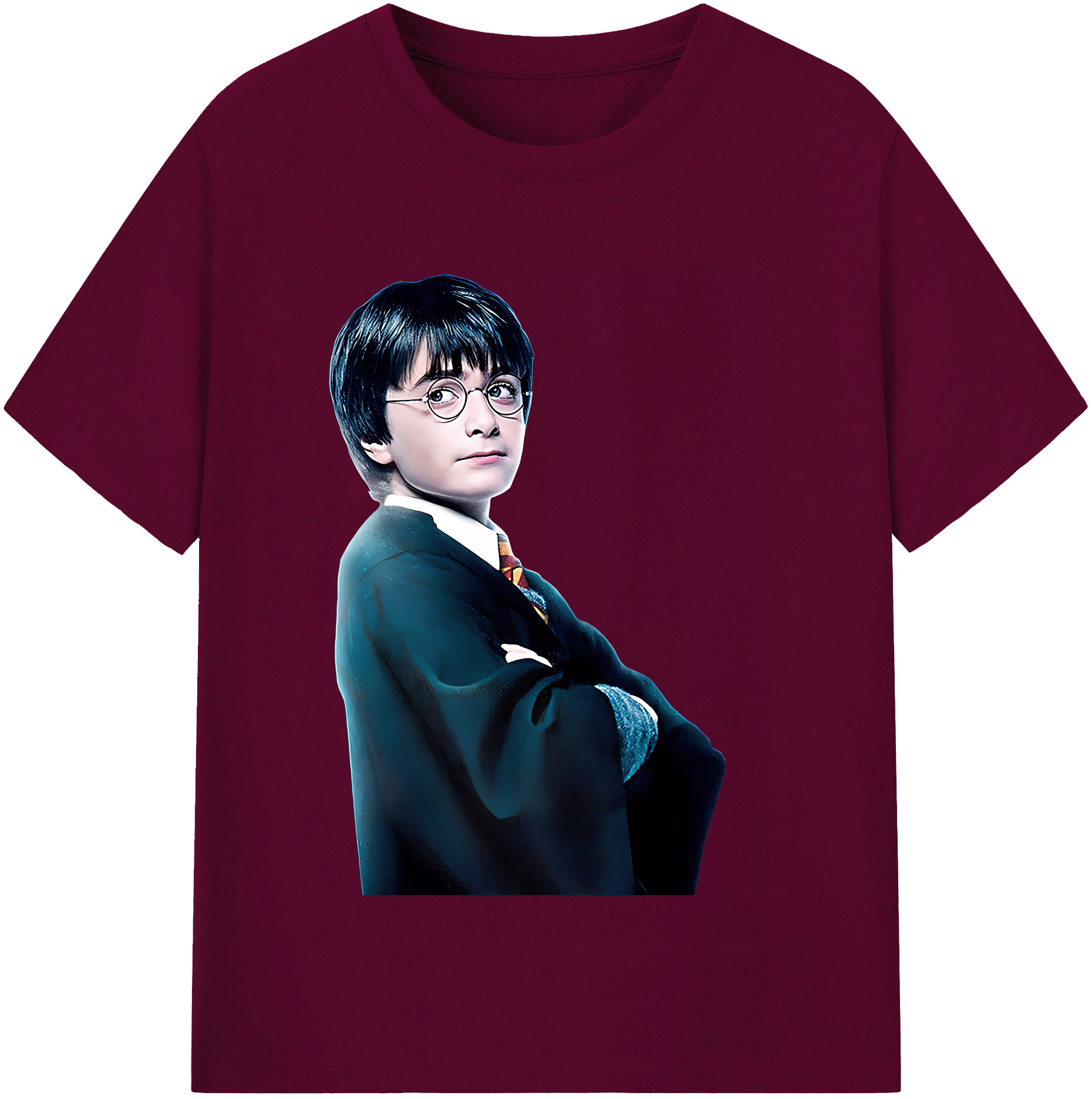 （画像用） Harry Potter ハリー・ポッターシリーズ レディースカジュアルプリントTシャツ（綿100％）